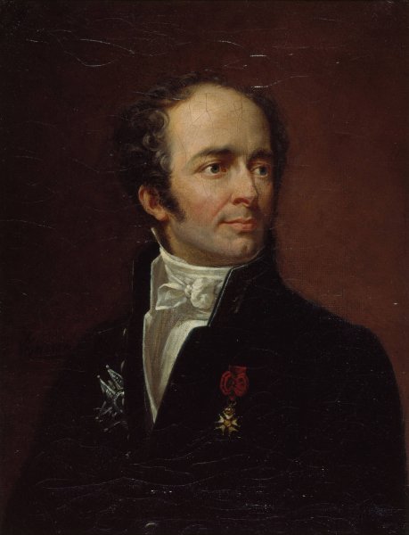 Main Product Photo of Portrait du general Foy  Painting by Pierre Roch Vigneron
