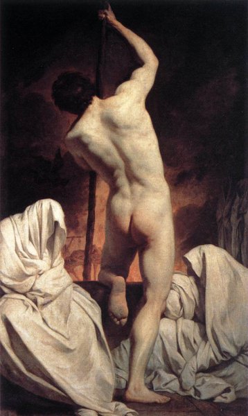 Main Product Photo of Charon Ferrying the Shades Painting by Pierre Subleyras