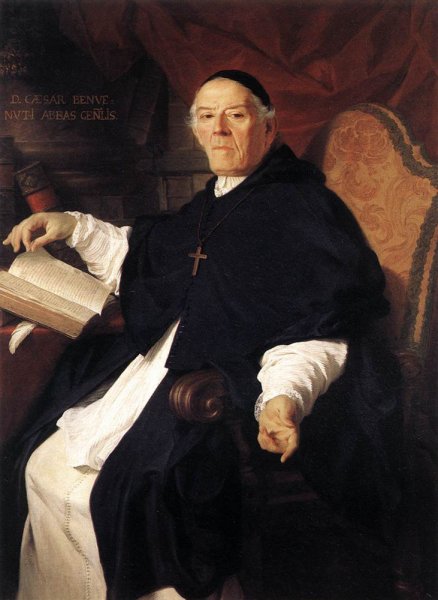 Main Product Photo of Don Cesare Benvenuti Painting by Pierre Subleyras