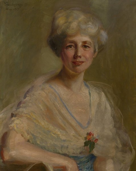 Main Product Photo of Portrait Of A Woman  Painting by Pierre Troubetzkoy