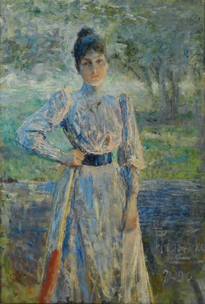Summer Time by Pierre Troubetzkoy Oil Painting