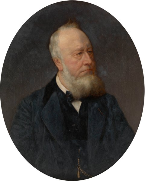 Main Product Photo of Johannes Hendrik Seije Cuperus, Husband of Hendrikje Duintjer Painting by Piet Verhaert