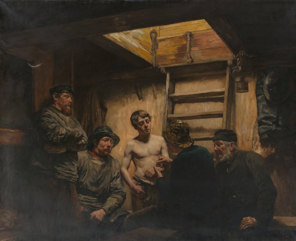 Main Product Photo of The Seal of the Sailor  Painting by Piet Verhaert
