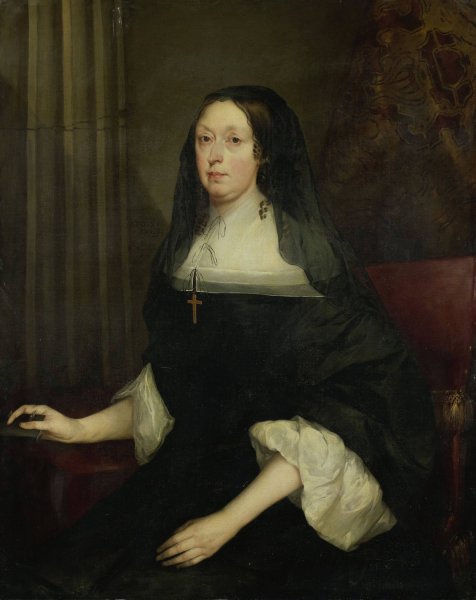 Portrait of a Woman  by Pieter Borselaer - Hand-Painted Oil Painting Reproduction