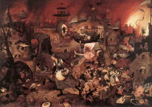 Dulle Griet Mad Meg painting by Pieter Bruegel The Elder