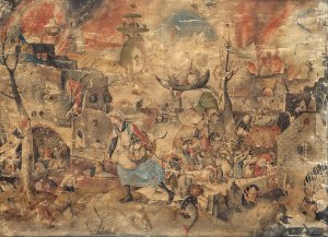 Dulle Griet by Pieter Bruegel The Elder Oil Painting