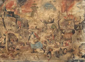Dulle Griet by Pieter Bruegel The Elder Oil Painting