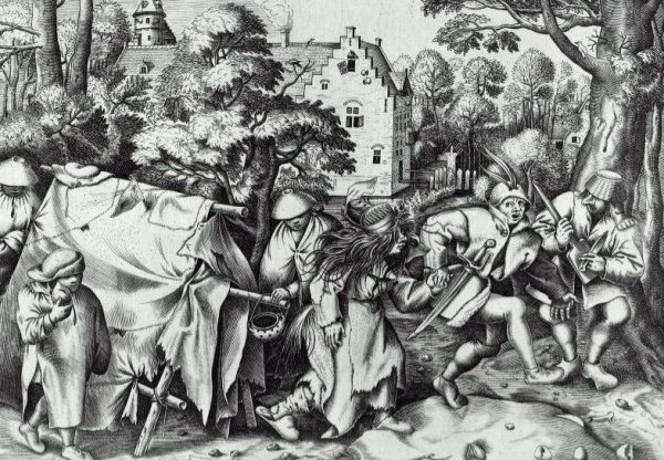Main Product Photo of Marriage of Mopsus and Nisa Painting by Pieter Bruegel The Elder