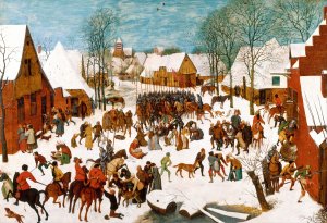 Massacre of the Innocents by Pieter Bruegel The Elder Oil Painting