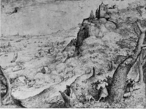 Rabbit Hunt la Chasse au Lapin Sauvage Oil painting by Pieter Bruegel The Elder