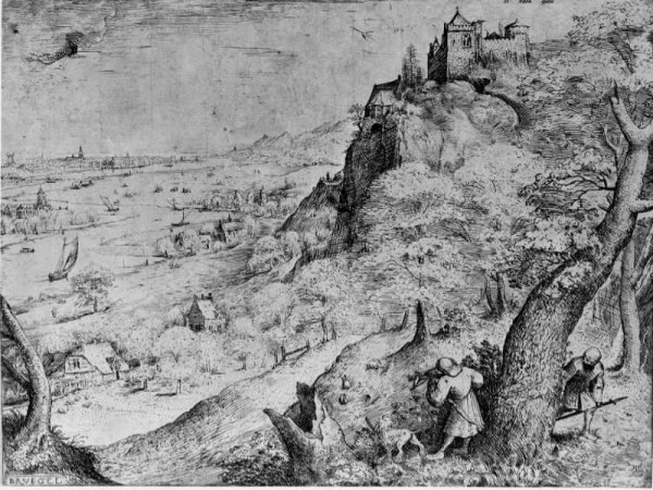 Rabbit Hunt la Chasse au Lapin Sauvage by Pieter Bruegel The Elder - Hand-Painted Oil Painting Reproduction