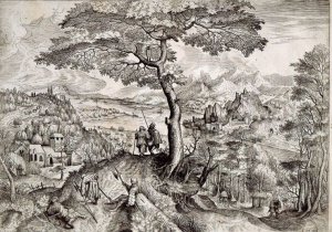 Soldiers at Rest Milites Requiescentes Oil painting by Pieter Bruegel The Elder