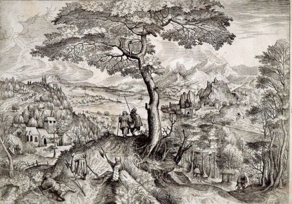 Main Product Photo of Soldiers at Rest Milites Requiescentes Painting by Pieter Bruegel The Elder