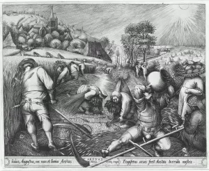 Summer, from the Series The Four Seasons by Pieter Bruegel The Elder Oil Painting