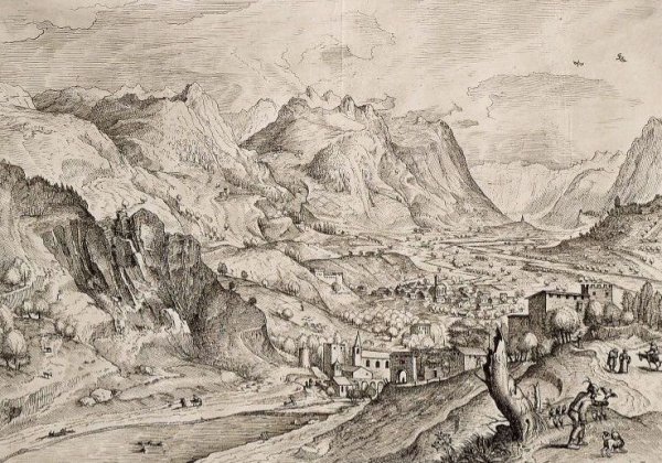 Main Product Photo of The Crafty Bird Catcher Insidiosus Auceps Painting by Pieter Bruegel The Elder
