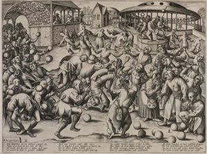 The Festival of Fools Oil painting by Pieter Bruegel The Elder