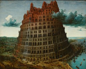 The Tower of Babel by Pieter Bruegel The Elder Oil Painting