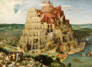 The Tower Of Babel by Pieter Bruegel The Elder Oil Painting