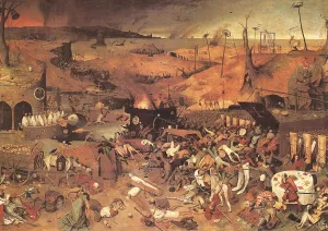 The Triumph of Death by Pieter Bruegel The Elder Oil Painting