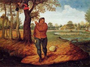 The Beater by Pieter Bruegel The Younger Oil Painting