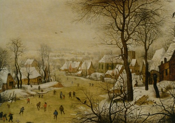 Main Product Photo of The Bird Trip Painting by Pieter Bruegel The Younger