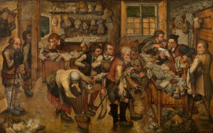 The Village Lawyer by Pieter Brueghel III Oil Painting