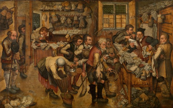 The Village Lawyer by Pieter Brueghel III - Hand-Painted Oil Painting Reproduction