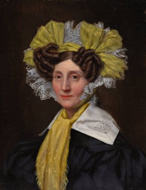 Mrs. Pearson (possibly Sarah Thompson Pearson) by Pieter Christoffel Wonder Oil Painting