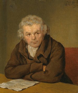 Portrait Of A Man, Traditionally Identified As The Artist's Nephew by Pieter Christoffel Wonder Oil Painting