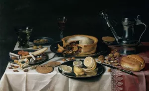 Still Life by Pieter Claesz Oil Painting