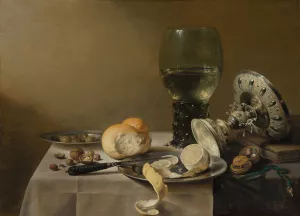 Still Life with Tazza by Pieter Claesz Oil Painting
