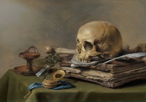 Vanitas Still Life by Pieter Claesz Oil Painting
