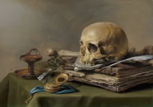 Vanitas Still Life by Pieter Claesz Oil Painting
