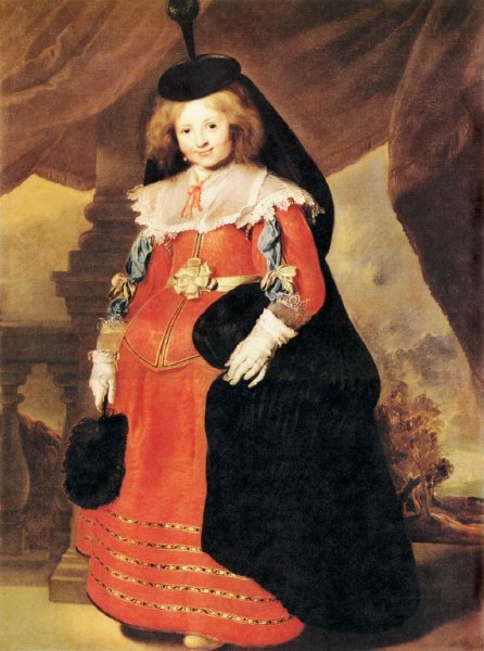 Emerentia van Beresteyn by Pieter Claesz Soutman - Hand-Painted Oil Painting Reproduction