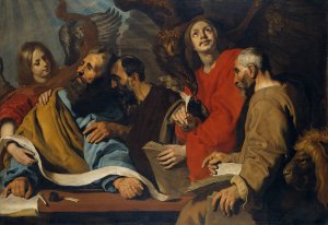 The Four Evangelists by Pieter Claesz Soutman Oil Painting