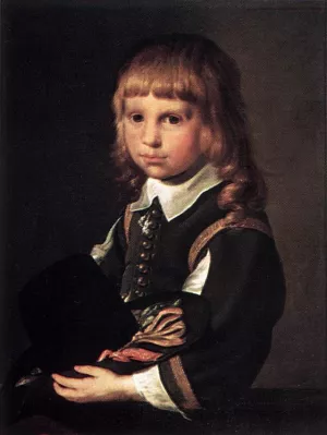 Portrait of a Child by Pieter Codde Oil Painting