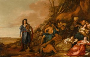 The Judgement of Midas in the Contest between Apollo and Pan by Pieter Codde Oil Painting