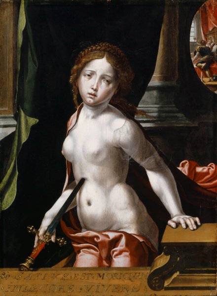 Main Product Photo of Lucretia Painting by Pieter Coecke Van Aelst