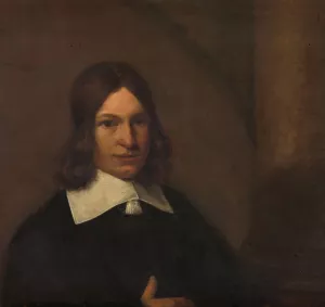 Self Portrait by Pieter De Hooch Oil Painting