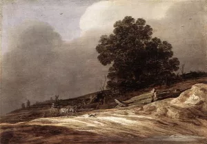 Dunes by Pieter De Molyn - Oil Painting Reproduction