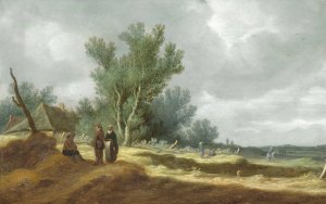 Dune Landscape by Pieter De Neyn Oil Painting