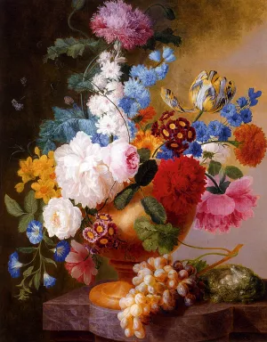 Still Life of Tulips, Roses, Peonies, Narcissus, and other Flower