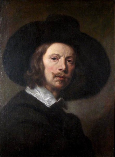 Portrait of a Man by Pieter Franchoys - Hand-Painted Oil Painting Reproduction