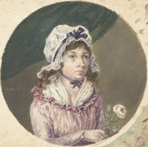 Portret van Maria Margaretha van Os by Pieter Gerardus Van Os Oil Painting