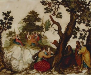 The Parable Of The Wise And Foolish Virgins by Pieter Lisaert Oil Painting