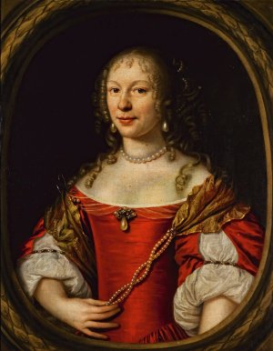 Portrait of a lady by Pieter Nason Oil Painting