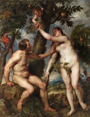 Adam and Eve by Peter Paul Rubens Oil Painting