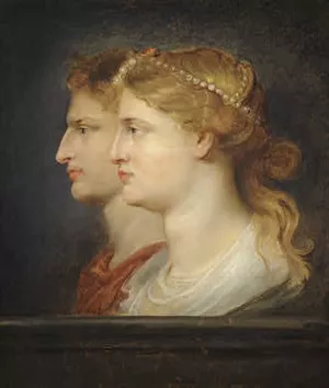 Agrippina and Germanicus painting by Peter Paul Rubens