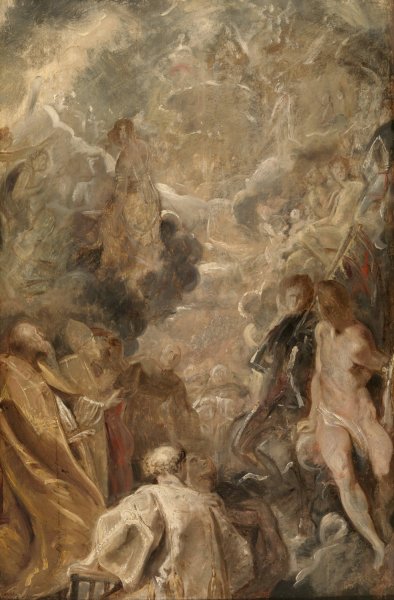 All Saints  by Peter Paul Rubens - Hand-Painted Oil Painting Reproduction