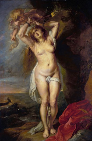 Andromeda  by Peter Paul Rubens - Hand-Painted Oil Painting Reproduction
